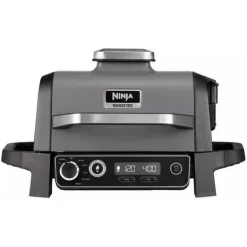 Ninja Woodfire Electric BBQ Grill and Smoker with Stand and Cover OG701UKGRILLKIT - CLEARANCE