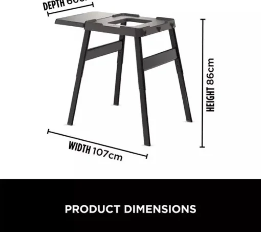 Ninja Woodfire Electric BBQ Grill and Smoker with Stand and Cover OG701UKGRILLKIT - CLEARANCE
