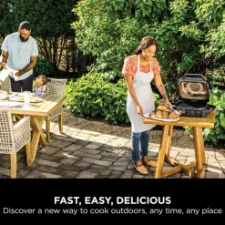 Ninja Woodfire Electric BBQ Grill and Smoker with Cover OG701UKCOVERKIT - CLEARANCE