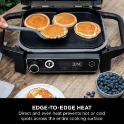 Ninja XSKGRIDPLTEUK Woodfire Electric BBQ Flat Plate Black