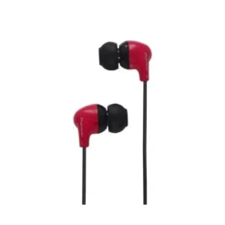 Pioneer SECL501R Fully Enclosed Dynamic In Ear Headphones in Red