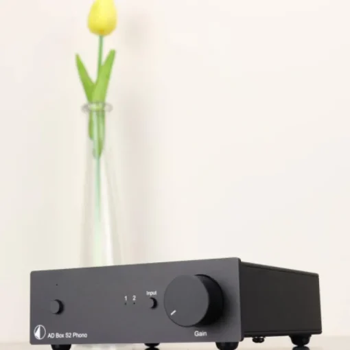 Project AD Box S2 Phono A/D converter for line & Phono with USB and analogue output Black