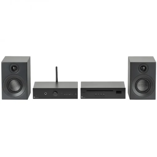 Pro-Ject CD Set E Mini Hifi Stereo Audio System Black