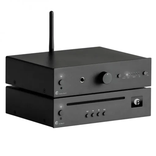 Pro-Ject CD Set E Mini Hifi Stereo Audio System Black