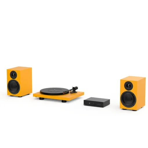 Pro-Ject Colourful Audio System Gold Yellow