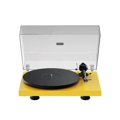 Pro-Ject Colourful Audio System 2 All In One True Analog HiFi Stereo System Satin Golden Yellow PJAACAS2YELSAT