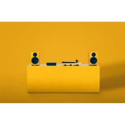 Pro-Ject Colourful Audio System 2 All In One True Analog HiFi Stereo System Satin Golden Yellow PJAACAS2YELSAT