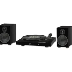 Pro-Ject Juke Box E1 Turntable Set with Speaker Box 5 Speakers Black