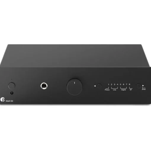 Pro-Ject MaiA S3 Compact - Versatile Audiophile Integrated Amplifier Black