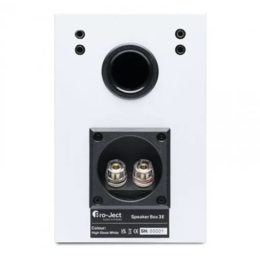 Pro-Ject Speaker Box 3 E Bookshelf Speakers Pair White