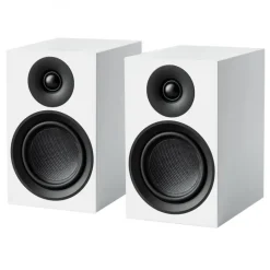 Pro-Ject Speaker Box 5 E Carbon Bookshelf Speakers Pair Satin White
