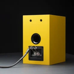 Pro-Ject Speaker Box 5 E Carbon Bookshelf Speakers Satin Golden Yellow