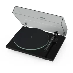 Pro-Ject T1 EVO BT Bluetooth Belt Driven Turntable with Built-In Switchable Phono Preamp Black