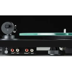 Pro-Ject T1 EVO BT Bluetooth Belt Driven Turntable with Built-In Switchable Phono Preamp Walnut
