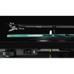 Pro-Ject T1 EVO BT Bluetooth Belt Driven Turntable with Built-In Switchable Phono Preamp Black