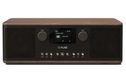 Pure Classic C-D6 DAB+ FM Radio with Bluetooth CD Player Coffee Black