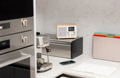 Pure Classic H4 DAB+ FM Portable Digital Radio with Bluetooth Cotton White