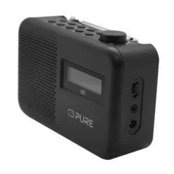 Pure Elan One2 Portable Dab+ Radio with Bluetooth Charcoal Black