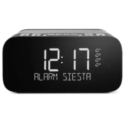 Pure Siesta S6 Premium Dab Dab+ FM Bluetooth Clock Radio Graphite