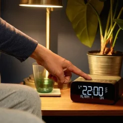 Pure Siesta S6 Premium Dab Dab+ FM Bluetooth Clock Radio Graphite