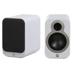 Q Acoustics 3020c Bookshelf Speakers Pair Satin White