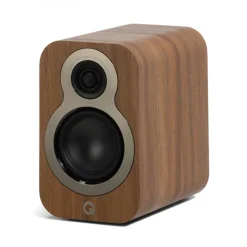 Q Acoustics 3010c Bookshelf Speakers Pair Pin Oak