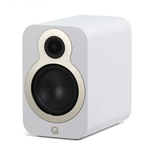 Q Acoustics 3020c Bookshelf Speakers Pair Satin White