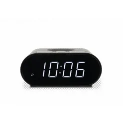 Roberts Ortus Charged DAB DAB+ FM Alarm Clock Radio with Wireless Smartphone charging Black