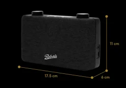 Roberts PLAY 11 DAB DAB+ FM Portable Digital Radio Black