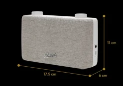 Roberts PLAY 11 DAB DAB+ FM Portable Digital Radio White