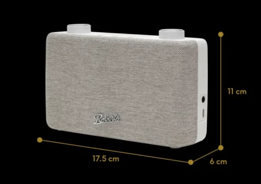 Roberts PLAY 11 DAB DAB+ FM Portable Digital Radio White