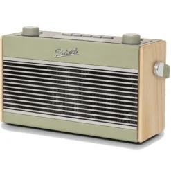 Roberts Rambler BTS DAB DAB+ FM RDS Stereo Digital Radio with Bluetooth Alarms and ECO Power Saving Mode Leaf Green