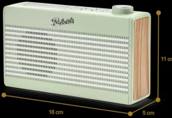Roberts RAMBLERBTMLG Rambler BT Mini - Dab/Fm Bluetooth Portable Radio - Leaf Green