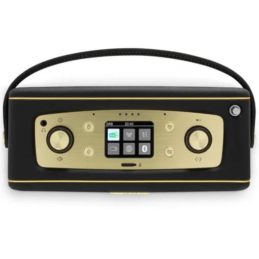 Roberts Revival Icon DAB+ FM Bluetooth Internet Smart Radio works with Amazon Black