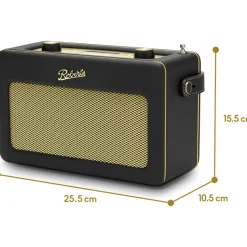 Roberts Revival Icon DAB+ FM Bluetooth Internet Smart Radio works with Amazon Black