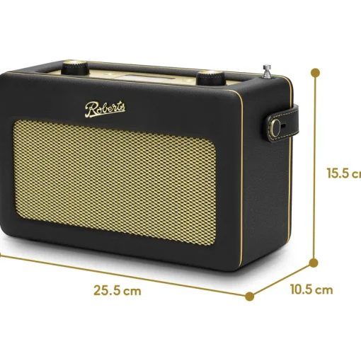 Roberts Revival Icon DAB+ FM Bluetooth Internet Smart Radio works with Amazon Black