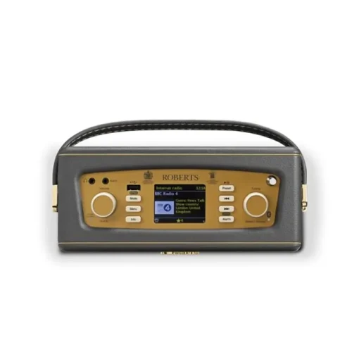 Roberts Revival iStream 3L DAB+ FM Bluetooth Internet Smart Radio works with Amazon in Charcoal Grey