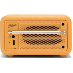 Roberts Revival Petite 2 DAB DAB+ Bluetooth Rechargeable Digital Radio Sunburst Yellow