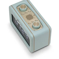 Roberts Revival Rest DAB DAB+ FM Bluetooth Bedside Clock Radio Duck Egg