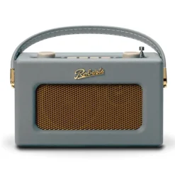 Roberts Revival Uno BT DAB DAB+ FM Radio with 2 alarms and line out in Dove Grey Bluetooth