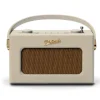 Roberts Revival Uno BT DAB DAB+ FM Radio with 2 alarms and line out in Pastel Cream Bluetooth