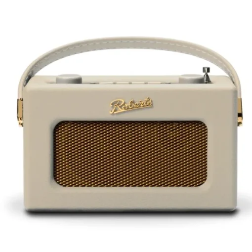 Roberts Revival Uno BT DAB DAB+ FM Radio with 2 alarms and line out in Pastel Cream Bluetooth