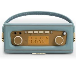 Roberts Revival Uno BT DAB DAB+ FM Radio with 2 alarms and line out in Duck Egg Bluetooth