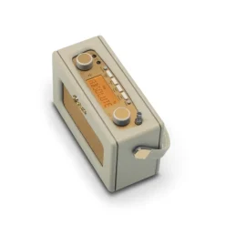 Roberts Revival Uno BT DAB DAB+ FM Radio with 2 alarms and line out in Pastel Cream Bluetooth