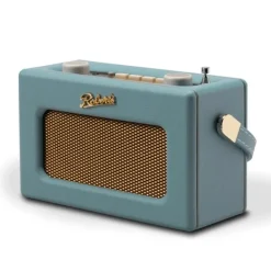 Roberts Revival Uno BT DAB DAB+ FM Radio with 2 alarms and line out in Duck Egg Bluetooth