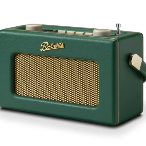 Roberts Revival Uno BT DAB DAB+ FM Radio with 2 alarms and line out in Deep Green Bluetooth