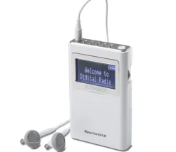 Roberts SPORTS DAB 5 Portable DAB DAB+ FM Radio White