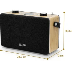 Roberts Stream 95i DAB+ Wireless Music System with DAB+FM Radio with BP3 Battery Pack Bundle