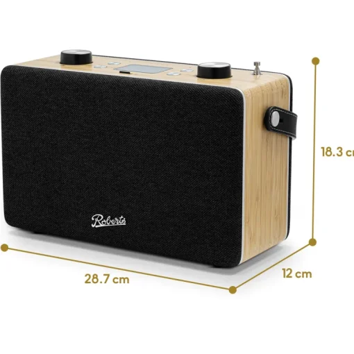 Roberts Stream 95i DAB+ Wireless Music System with DAB+FM Radio with BP3 Battery Pack Bundle