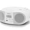 Roberts Zoombox 4 Portable CD Player DAB DAB+ FM RDS Bluetooth White